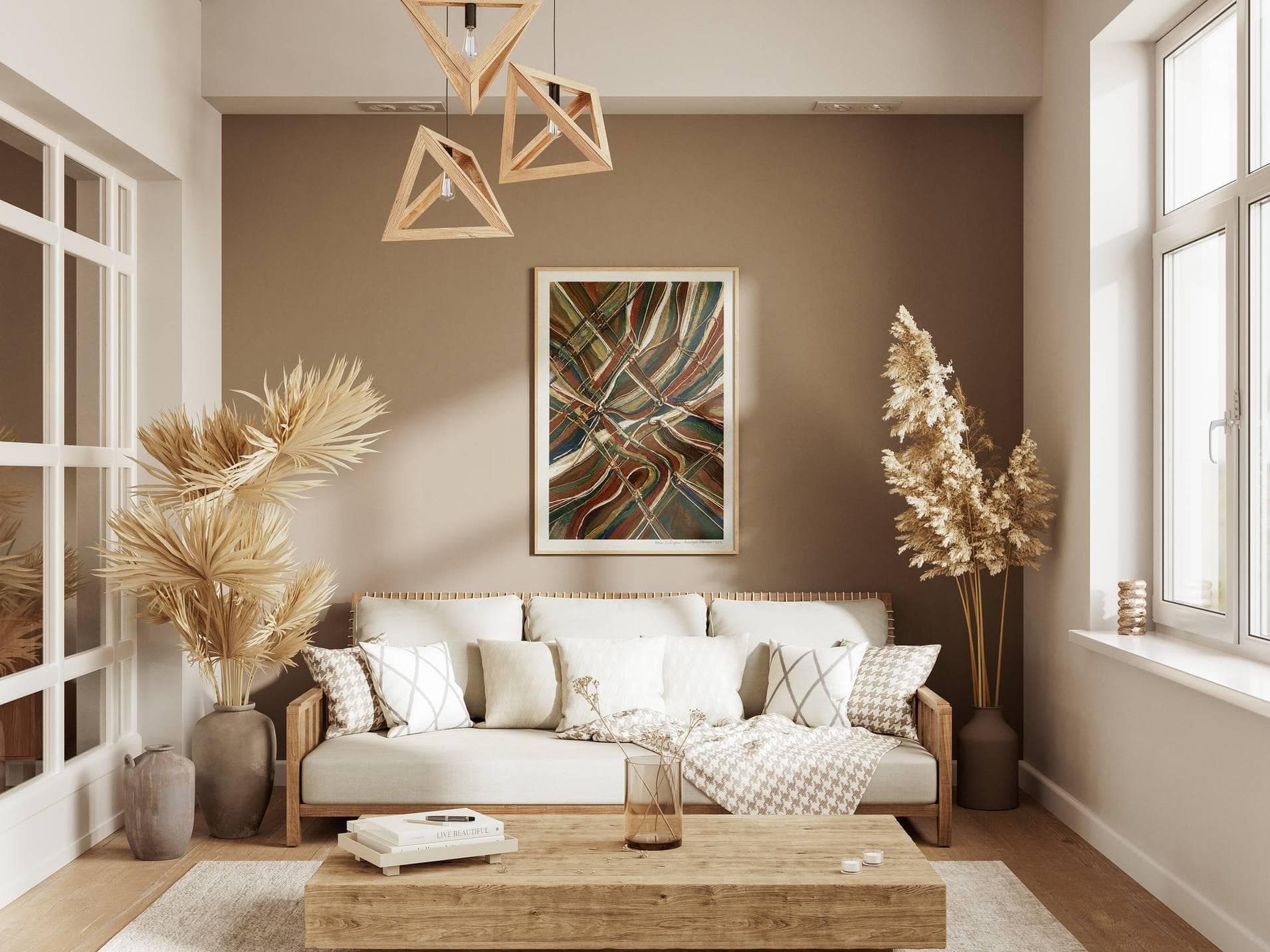 Silent Archetypes #4: Weaver of Destinies - Abstract Symbolism Wall Art Print view 7